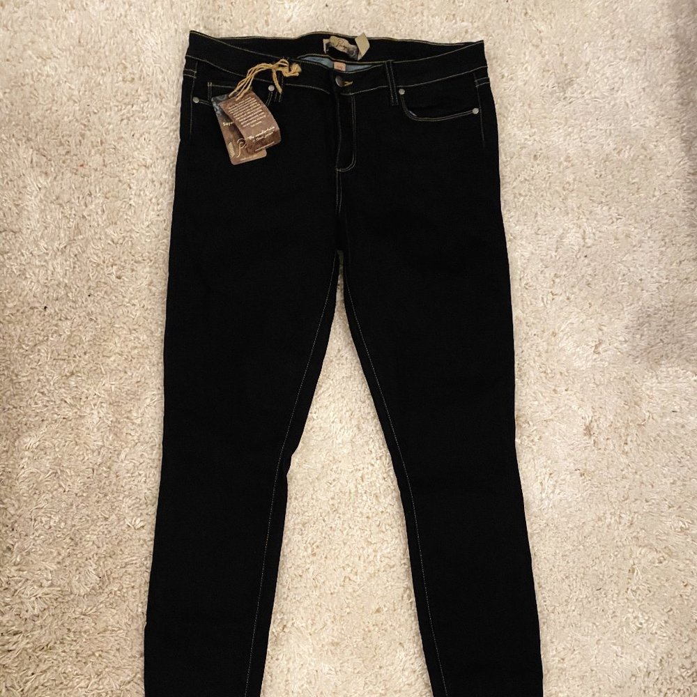 Paige Verdugo 5 pocket Denim Leggings, 32, NWT